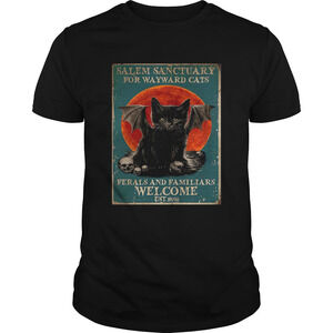 Poster Salem Sanctuary For Wayward Cats Ferals And Familiars Poster Shirt